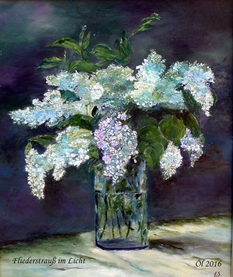 Fliederstrau  im Licht